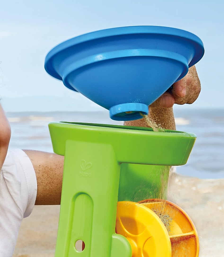 Fidtoy Water Wheel Sand Bath Toy for Toddlers Sensory Play