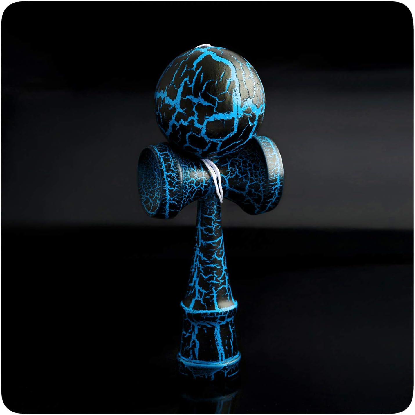 Fidtoy Kendama Cracks Wooden Skill Toy for Kids