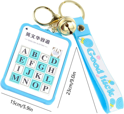 Slayt Bulmaca Oyunu,Sayı Anahtarlık Kolye Bulmaca Anahtarlık | Zeka Oyunları Oyuncak Asılı Anahtarlık Süslemeleri, Anahtarlık Aksesuarları Hediye Tangram Yapboz Zeka Bulmaca