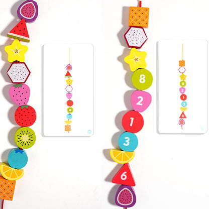 Beads Sequencing Toy Hand Eye Coordination Educational Fine Motor Skills Toy|Mathematics|Toys & Hobbies