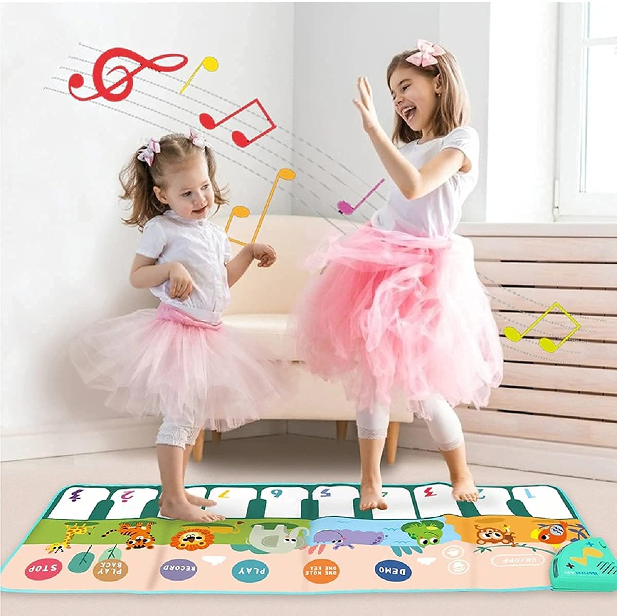 Fidtoy Musical Piano Mat for Toddlers – Interactive Learning and Dance Floor Toy