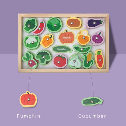 PHASZ Juego de Varillas magnéticas, Juego de Pesca para niños pequeños 2 en 1, Seguro e inofensivo, Set de Pesca Navidad Pascua Regalo de cumpleaños para niños y niñas