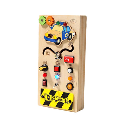 SECRET DESIRE Lights Switch Busy Board Toys with Buttons Cognition Game Basic Motor Skills|Developmental Baby Toys