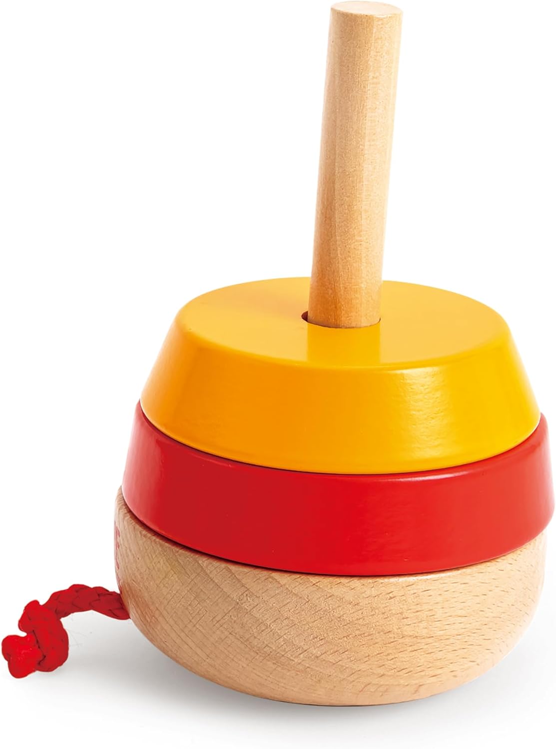 Fidtoy Wooden Puppy Stacking Toy with Sound for Toddlers