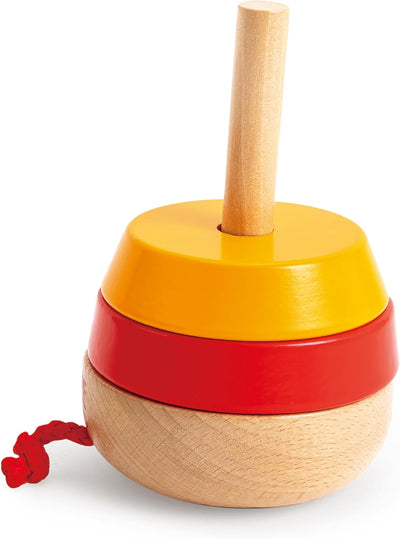 Fidtoy Wooden Puppy Stacking Toy with Sound for Toddlers