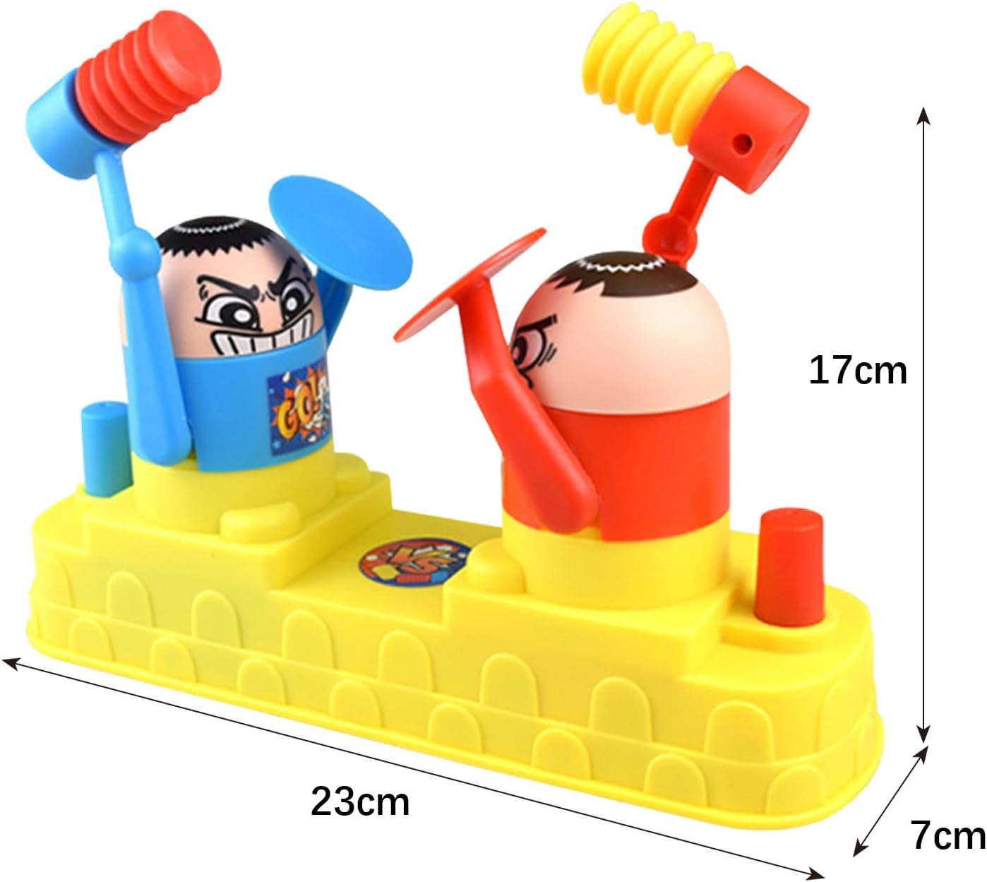 Fidtoy BattleBots Stress Relief Challenge Robot Boxing Tabletop Game for Kids Family Interactive Reaction Toy