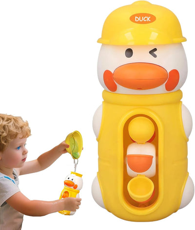 Fidtoy Lot de jouets de bain canard avec toupie aquatique