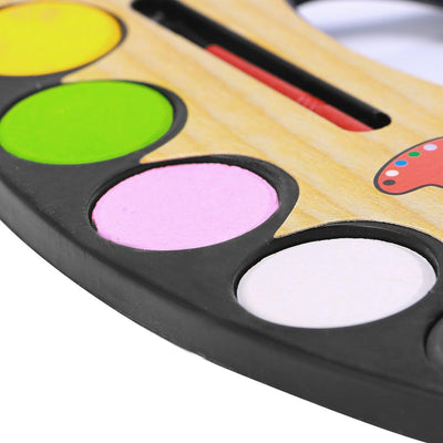 Kit de palette d'artiste en plastique 12 couleurs petite - 240