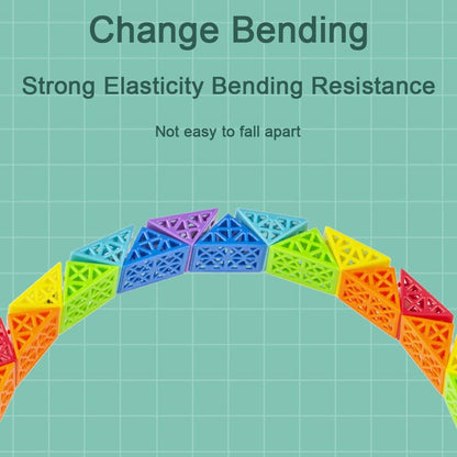 24 Blocks Magic Snake Toy Magic Snake Magic Snake Puzzle Snake Fidget Toy for Children and Adults Party Bag Children's Birthday Party (Hollow x 1)