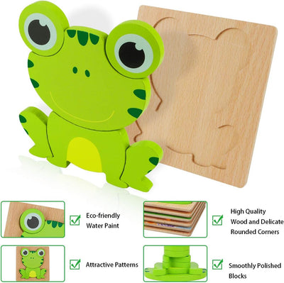 Puzle 3D de Madera Varios Diseños