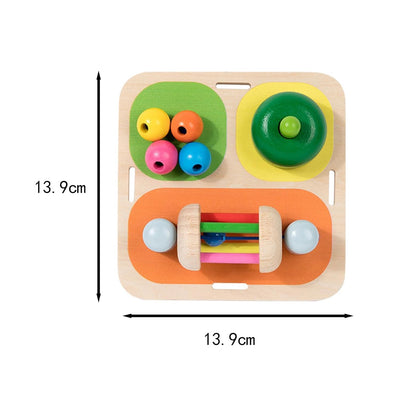 Jouets sensoriels Busy Board Entraînement à la coordination pour bébés Cadeaux de voyage pour enfants