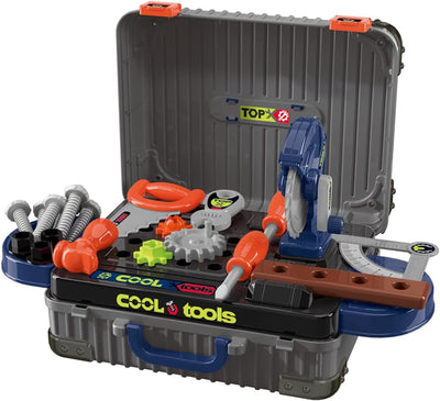 Fidtoy Kids Juego de Banco de Herramientas de Juguete de Construcción para Niños