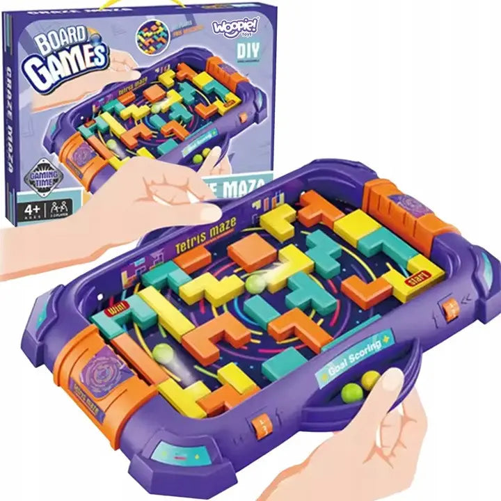 Juego de aletas de laberinto Fidtoy Craze para niños mayores de 4 años