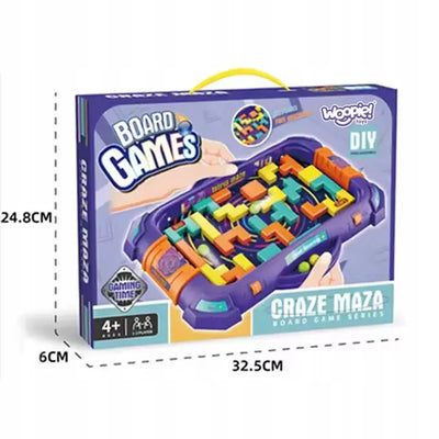 Juego de aletas de laberinto Fidtoy Craze para niños mayores de 4 años