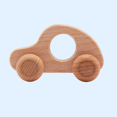 Fidtoy Voiture en Bois Wonder Wheels pour Tout-Petits, Jouet d'Apprentissage Montessori