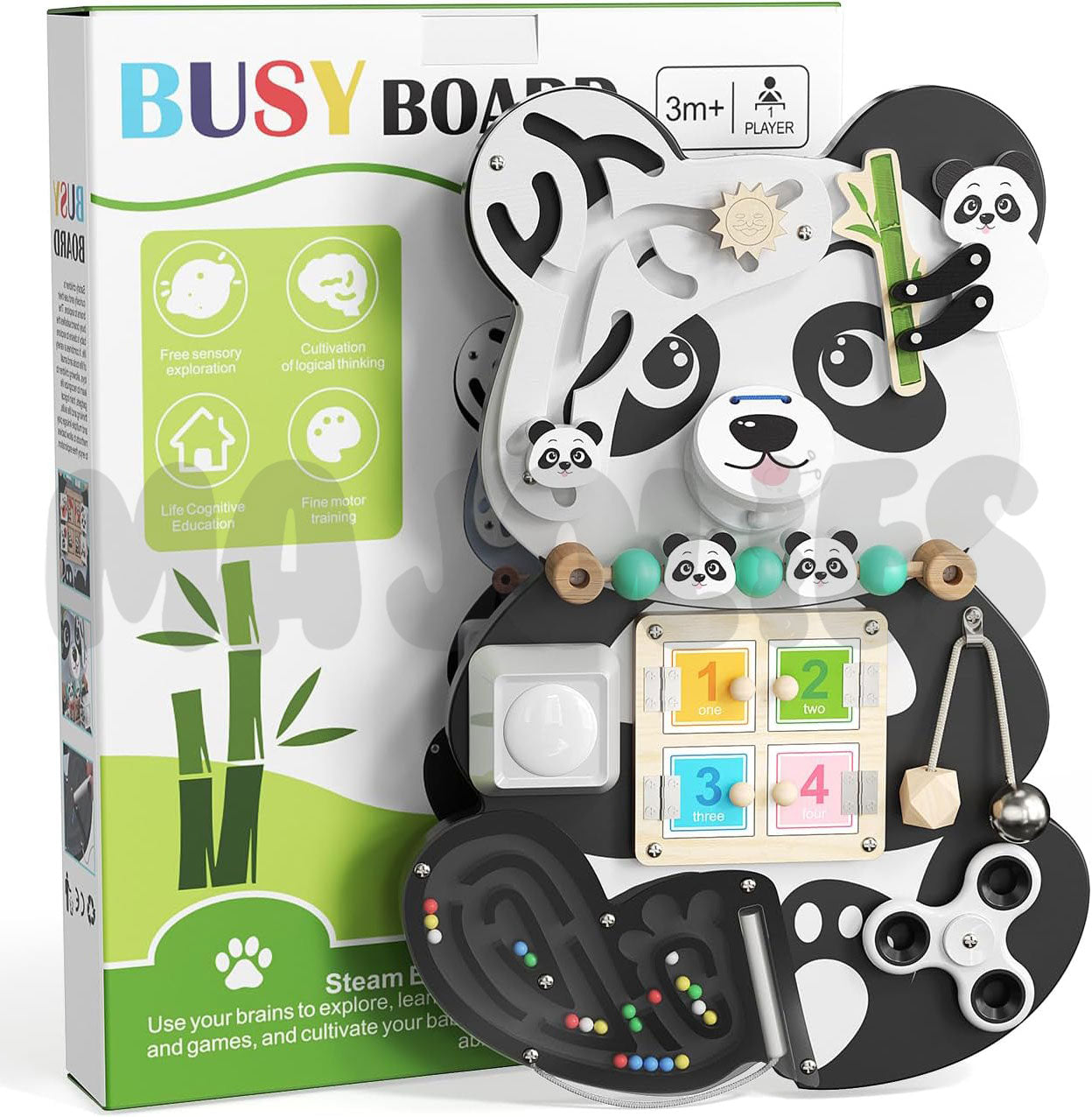 Busy Board - Panda Bear