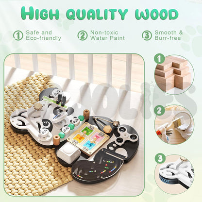 Busy Board - Panda Bear