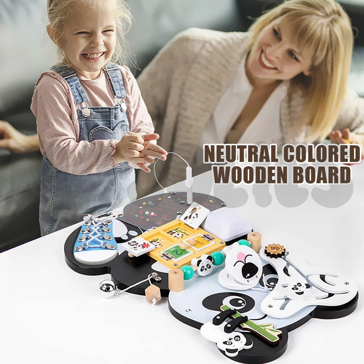 Busy Board - Panda Bear