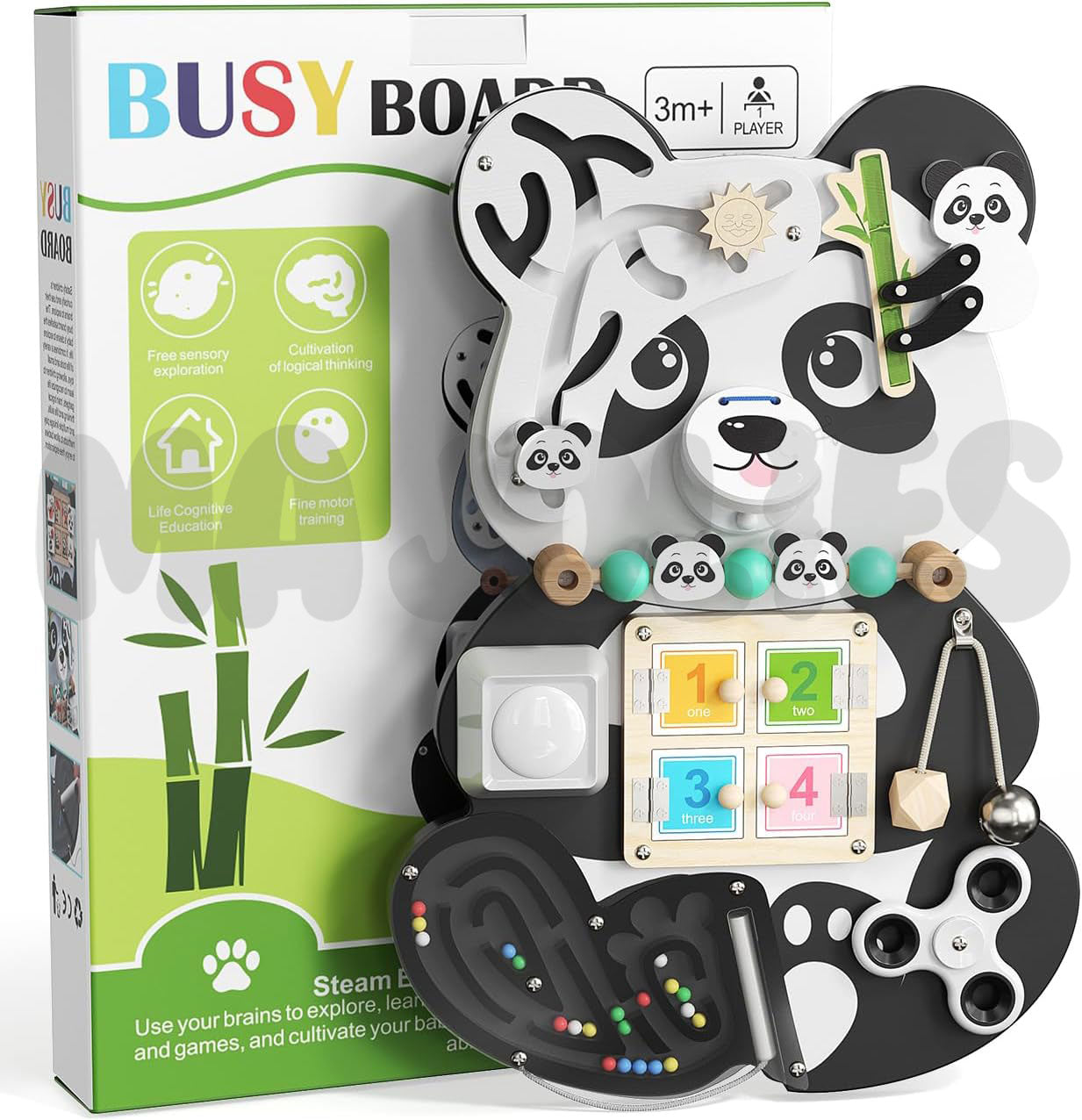 Busy Board - Panda Bear