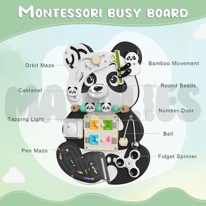 Busy Board - Panda Bear