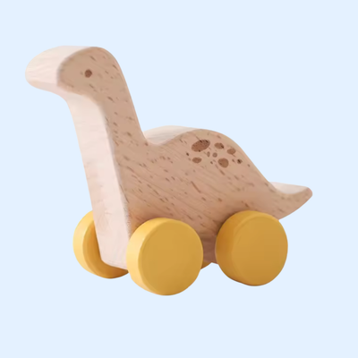 Fidtoy Voiture en Bois Wonder Wheels pour Tout-Petits, Jouet d'Apprentissage Montessori