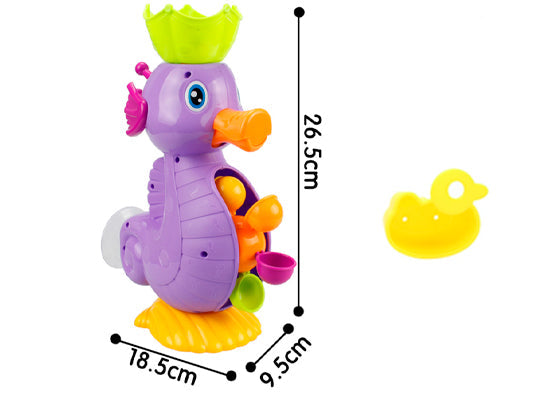 Fidtoy Seahorse Bath Shower Toy Montessori Sensory Water Play Bath Toy for Toddlers