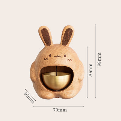 La sonnette adorable en forme de lapin – Un ajout charmant à la décoration de votre maison