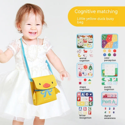Sac d'école Montessori pour bébés et jouets éducatifs