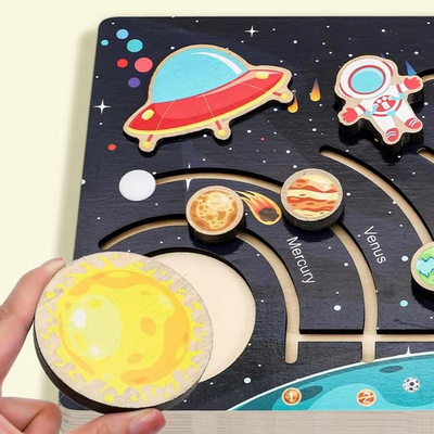 Montessori Solar System Board