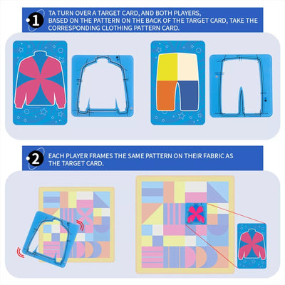 Tailor Master Interactive Pattern Challenge Game Multiplayer - 688