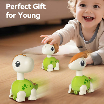 Mini Dinosaur Press to Go Car Toys for Toddlers 1-3