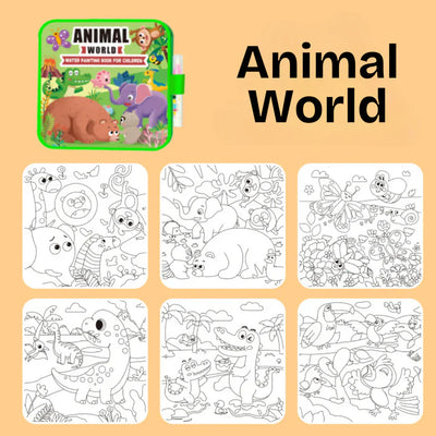 Montessori Water Coloring Book V2