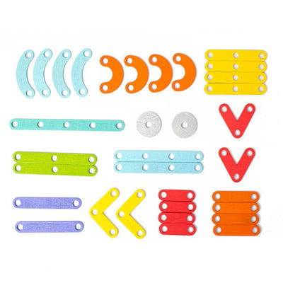 Puzzle à chevilles Montessori