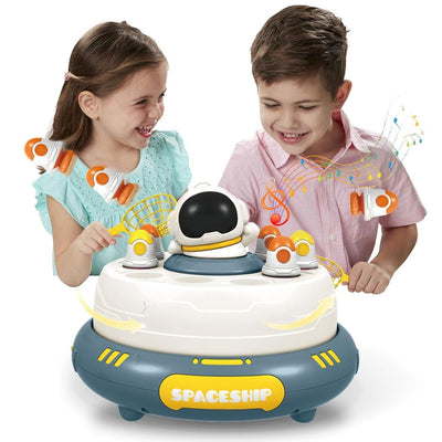 2in1 Magnetic Fishing and Catching Rocket Launcher Turntable - 145