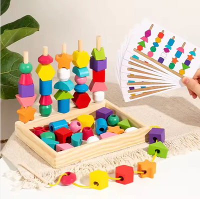 Bloques de rompecabezas a juego