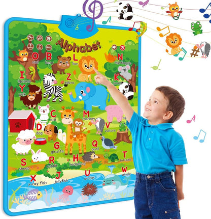 Animal Alphabet Fun Learning Talking Poster - G02