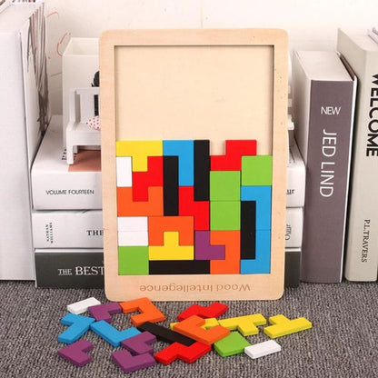 Wooden Intelligence Math Game