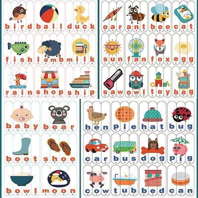 Wooden Spelling Learning Stick Puzzle - 567