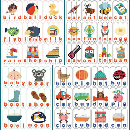 Wooden Spelling Learning Stick Puzzle - 567