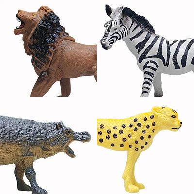 Mini Figurines Animaux de la Ferme avec Arbre - 388
