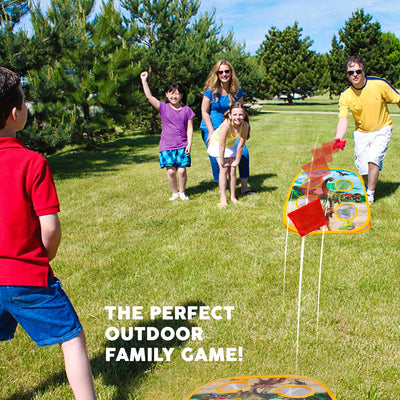 Fidtoy Ocean Bean Bag Toss Game 2 in 1 Outdoor Kids Game