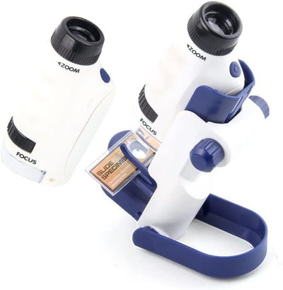 STEM Scientific Microscope Portable 120x Zoom Experiment Kit - 220