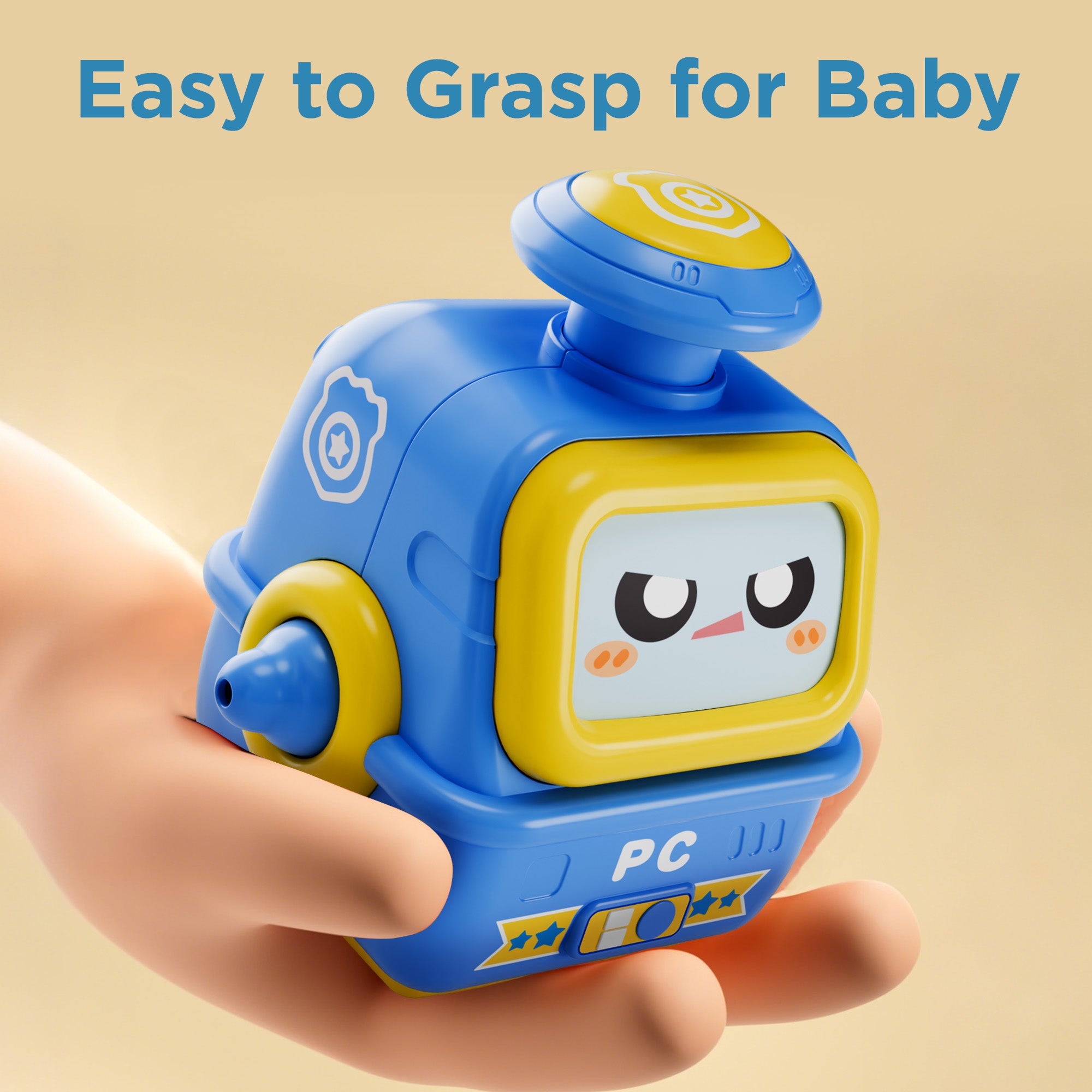 Press to Go Robot Car Toys for Toddlers