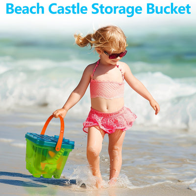 Fidtoy Knight Castle Beach Bucket Toy Set for Kids