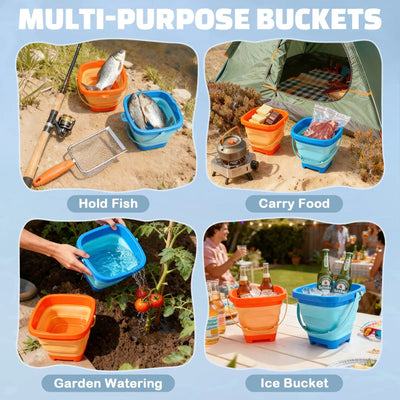 Juego de juguetes de playa - Kit de castillos de arena y búsqueda de conchas (2 unidades) para niños de 4 a 8 años