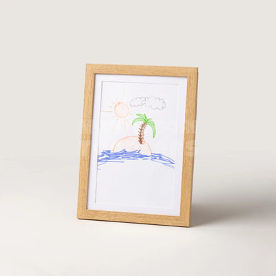 Baby Handprint and Footprint Keepsake Frame – Memory Kit for Newborns and Toddlers