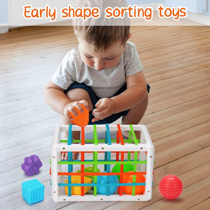 Shape Sorting Baby Box Sensory Play - 289