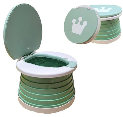 Entrenador de orinal portátil y plegable