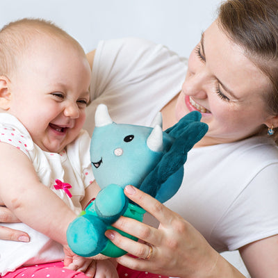 Fidtoy Stuffed Dinosaur Musical Toy for Babies