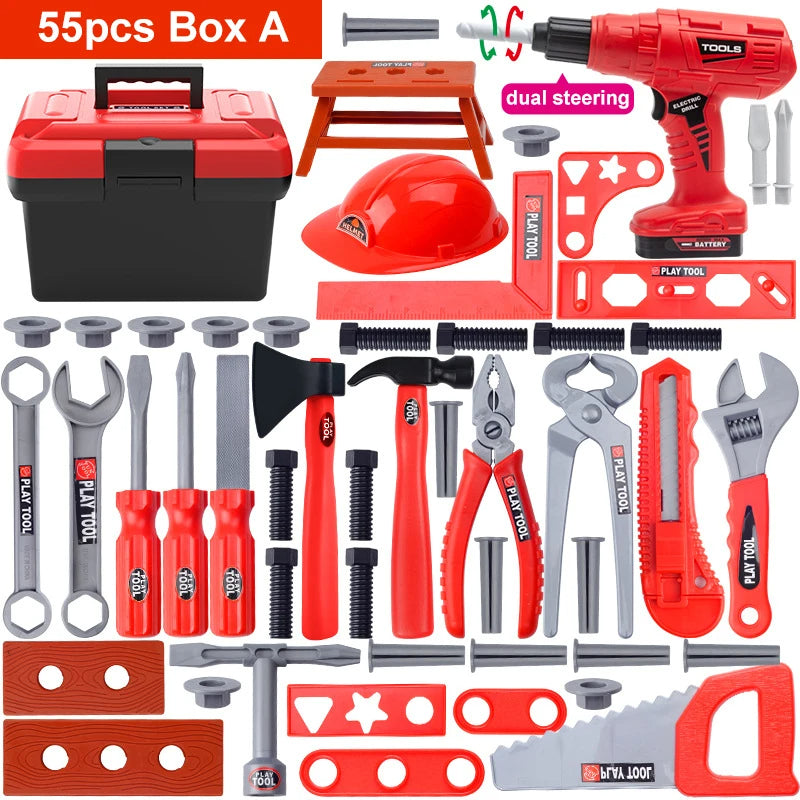 Set de herramientas eléctricas de juguete Junior Bouwer